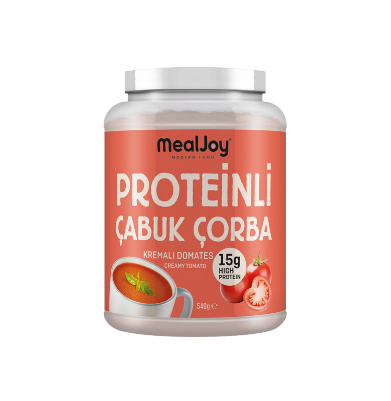 Mealjoy Proteinli Çabuk Çorba Kremalı Domates 540 gram