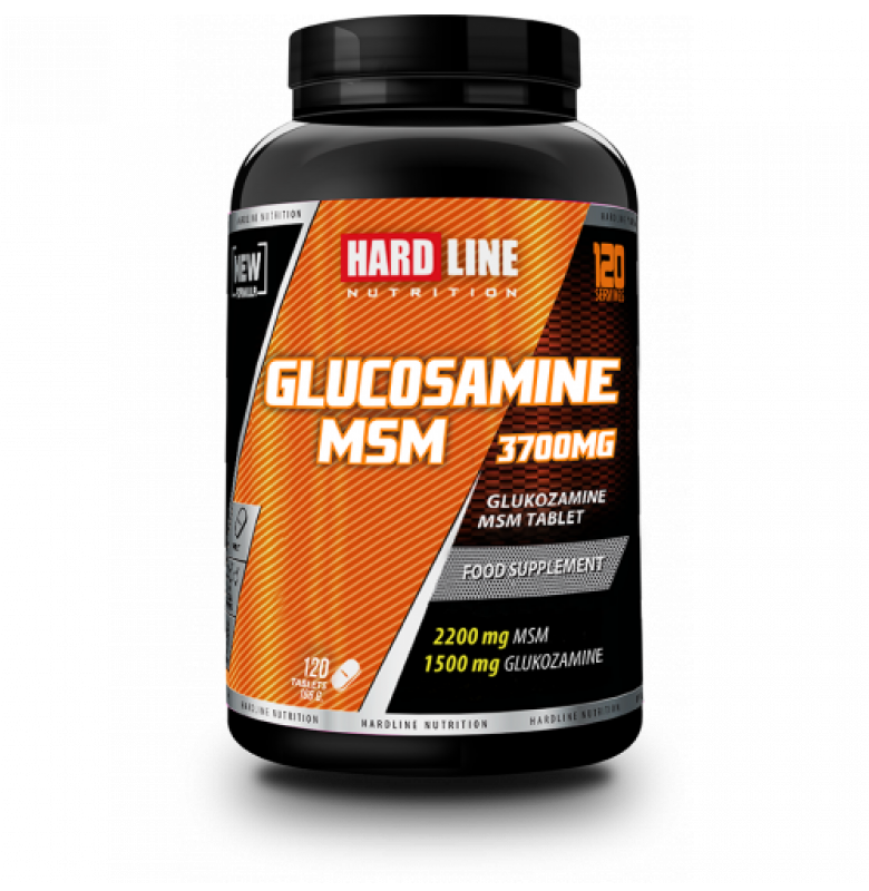 Hardline Glucosamine MSM 120 Tablet