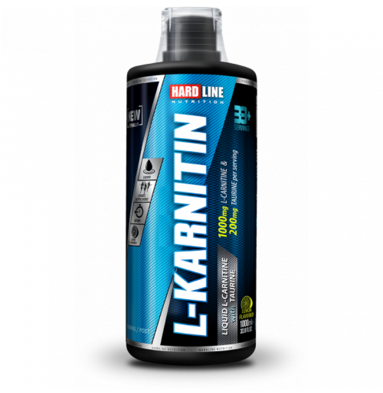 Hardline L-Karnitin Sıvı Limon 1000 ml.