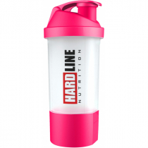 Hardline Hazneli Shaker Pembe 600 ml.