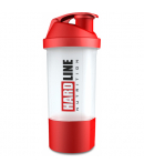 Hardline Hazneli Shaker Kırmızı 600 ml. 