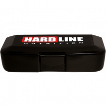 Hardline PillBox Siyah 5 Bölmeli