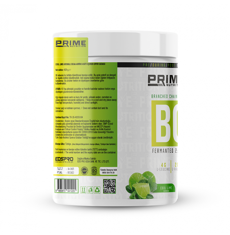 Prime Nutrition BCAA 2:1:1 Cool Lime